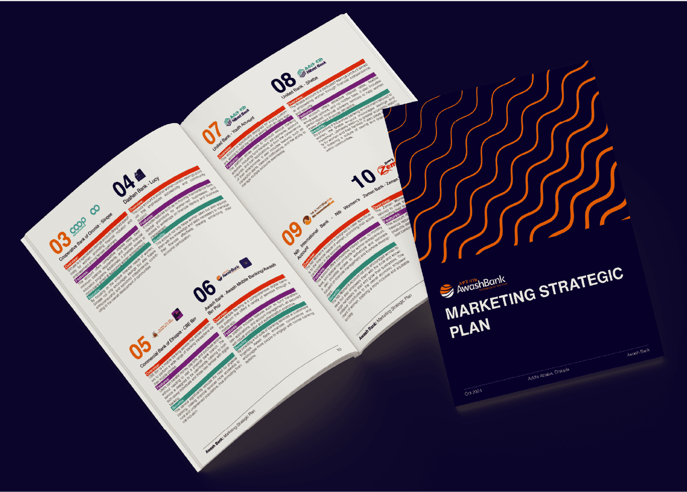 Awash Bank Strategic Booklet Design